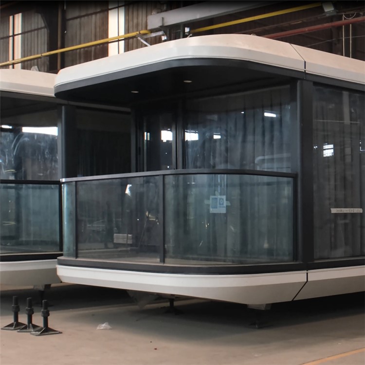 luxury waterproof modular capsule glamping small house 3