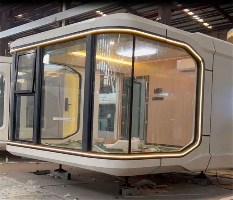 prefab mobile space capsule house homes 5