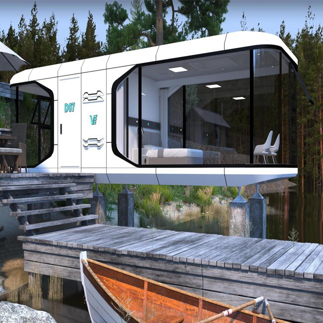 Nouveau conteneur de machine mobile d'hôtel de capsule petites maisons